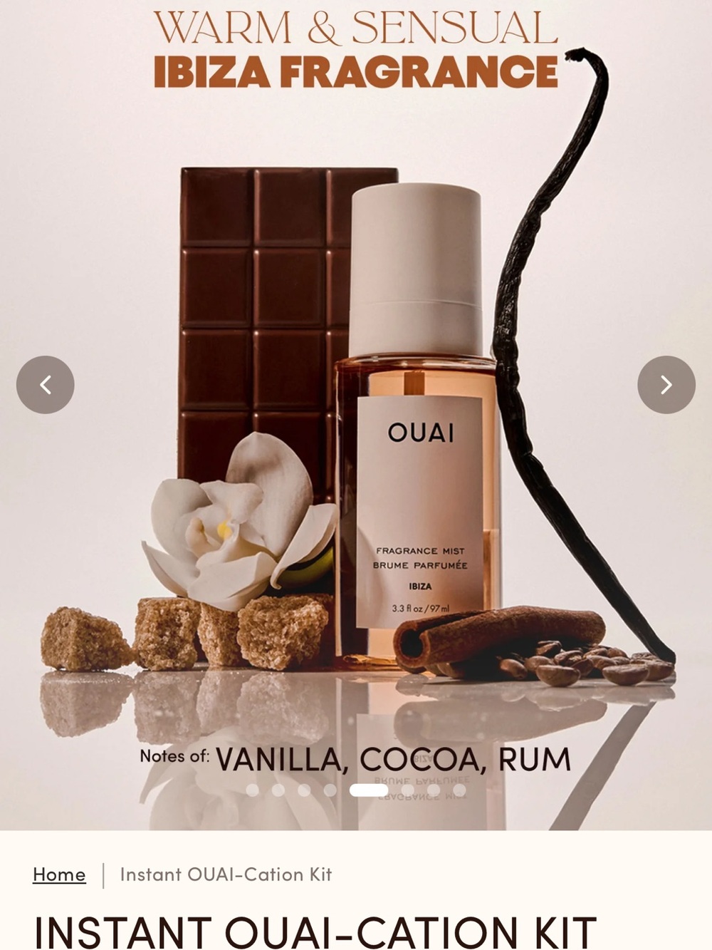 OUAI Instant OUAI-Cation Kit — green, peach, cream, pink - Picture 3 of 5